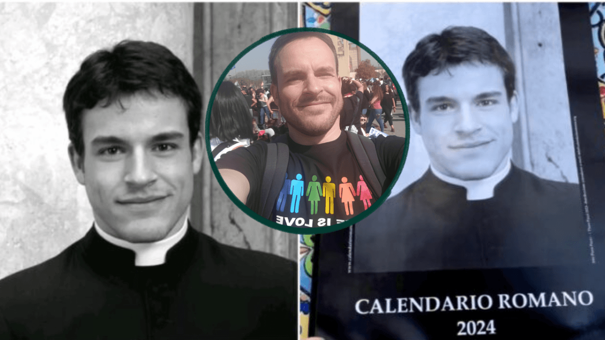 “Non sono un prete”: la vera storia di Giovanni Galizia, il sacerdote “sexy” del calendario romano e perché è stata scattata la foto che lo “insegue” da 23 anni