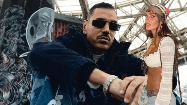 Marracash ed Elena D’Amario