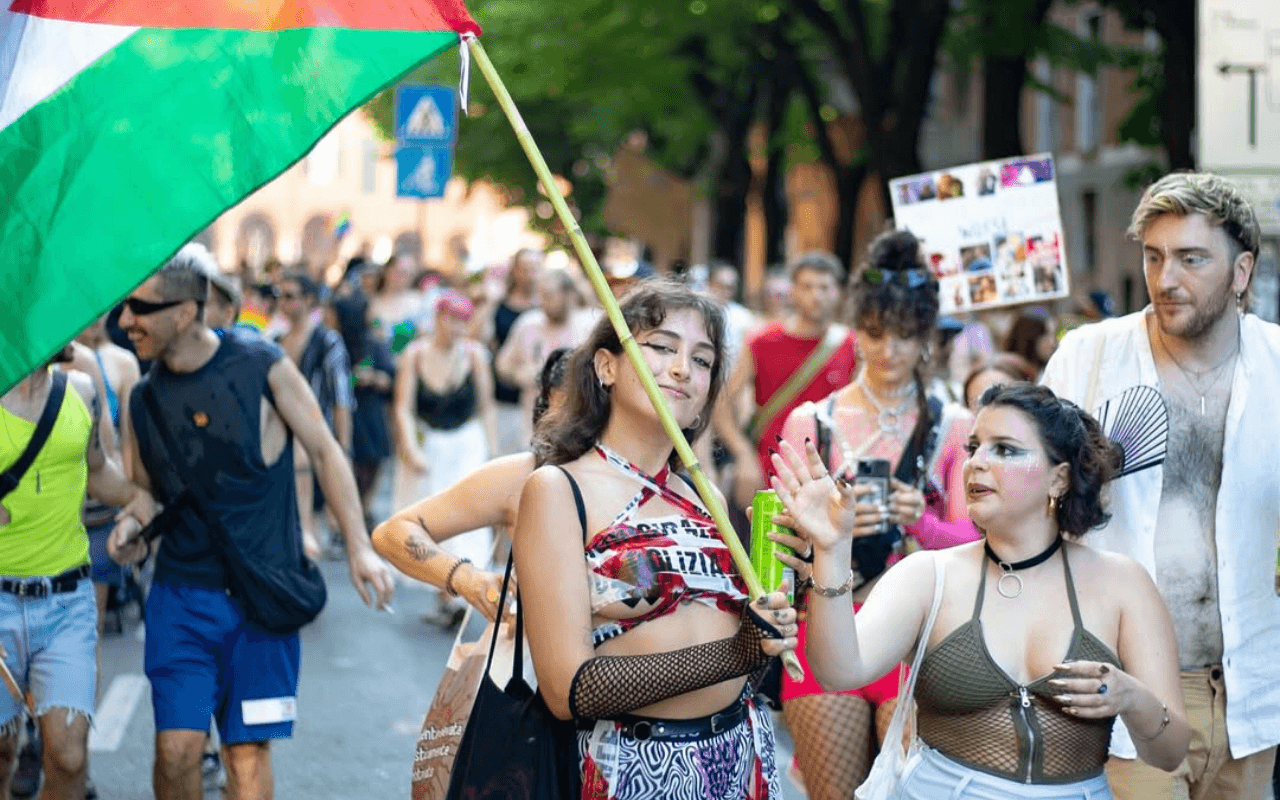 Rivolta Pride a Bologna, Foto di @divenireilvento