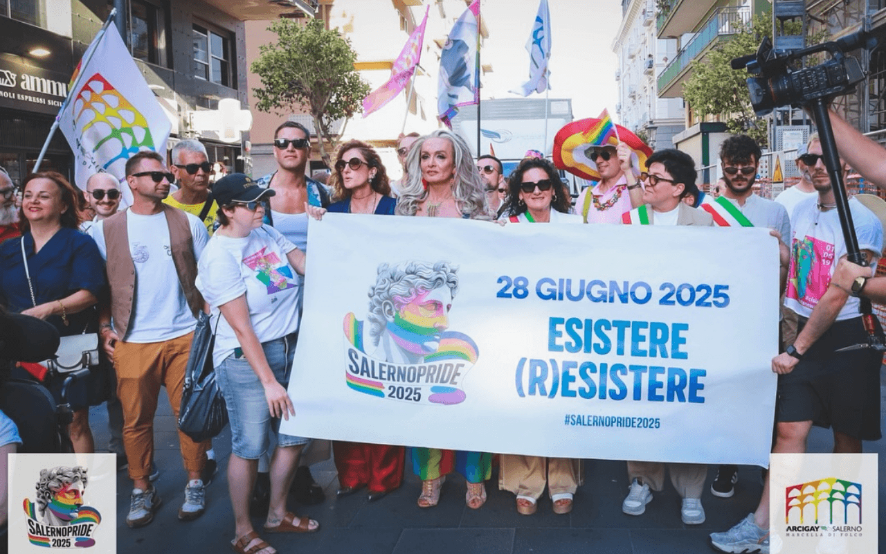 Salerno Pride 2025 - Official photo by @__weir_d @inst_pallina