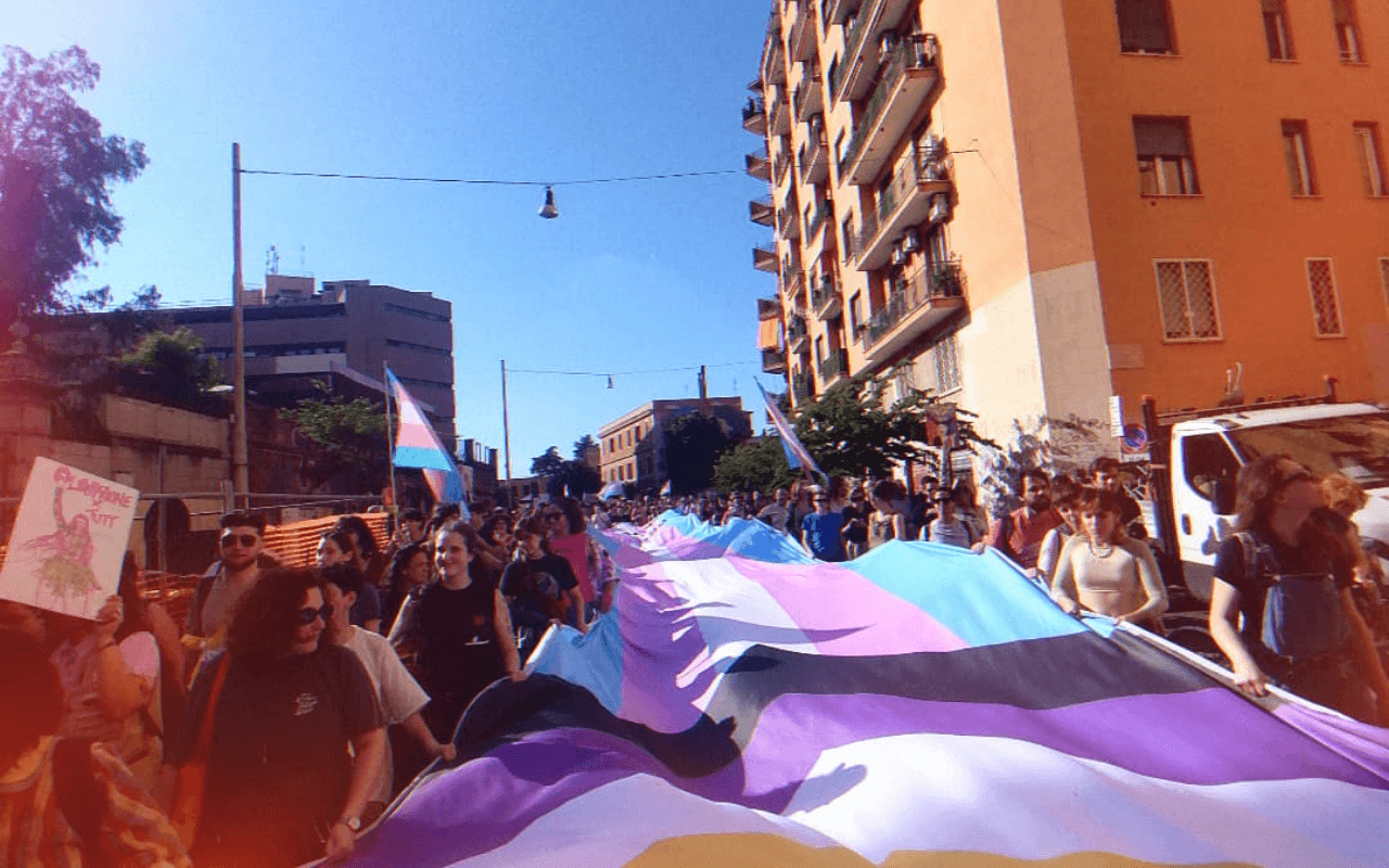 Trans Queer Liberation March a Roma - Foto IG