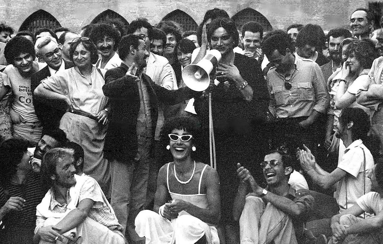 "La Madonna di Pompei vuole bene pure ai gay": addio a Ciro Ciretta, chi era la pioniera fuori dal sistema - Ciro Cascina detto Ciretta Bologna 1980 - Gay.it