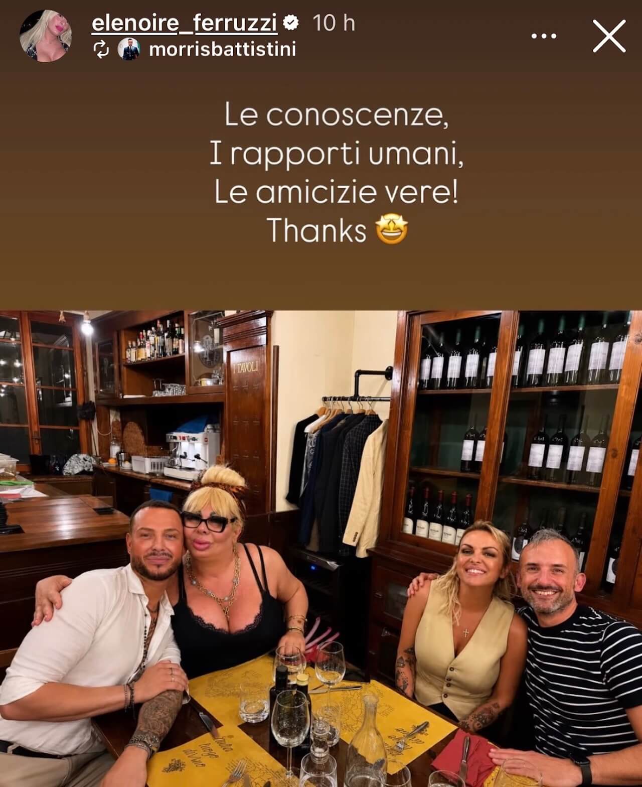Elenoire Ferruzzi, compleanno con i Gay Conservatori: "Le amicizie vere". È polemica - Elenoire Ferruzzi Gay Conservatori - Gay.it