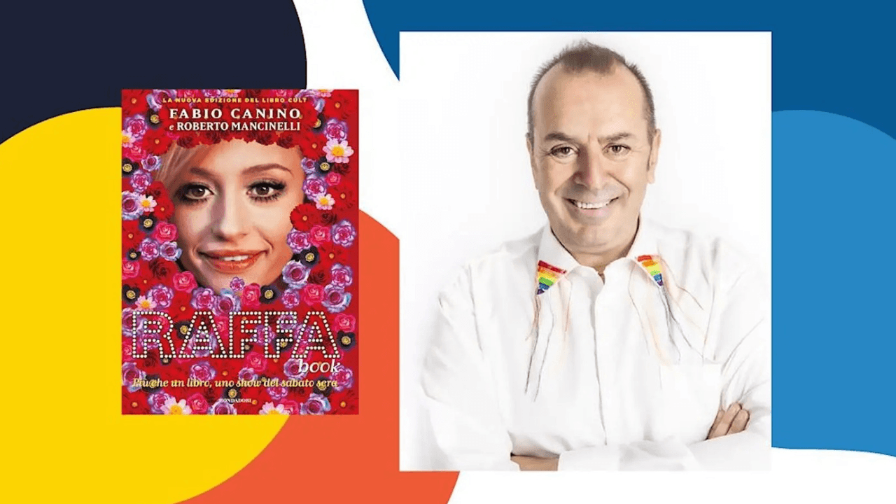 RaffaBook, lo show-libro di Fabio Canino su Raffaella Carrà