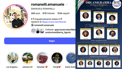 Emanuele Romanelli dei Gay Conservatori Liberali cambia idea su Vannacci