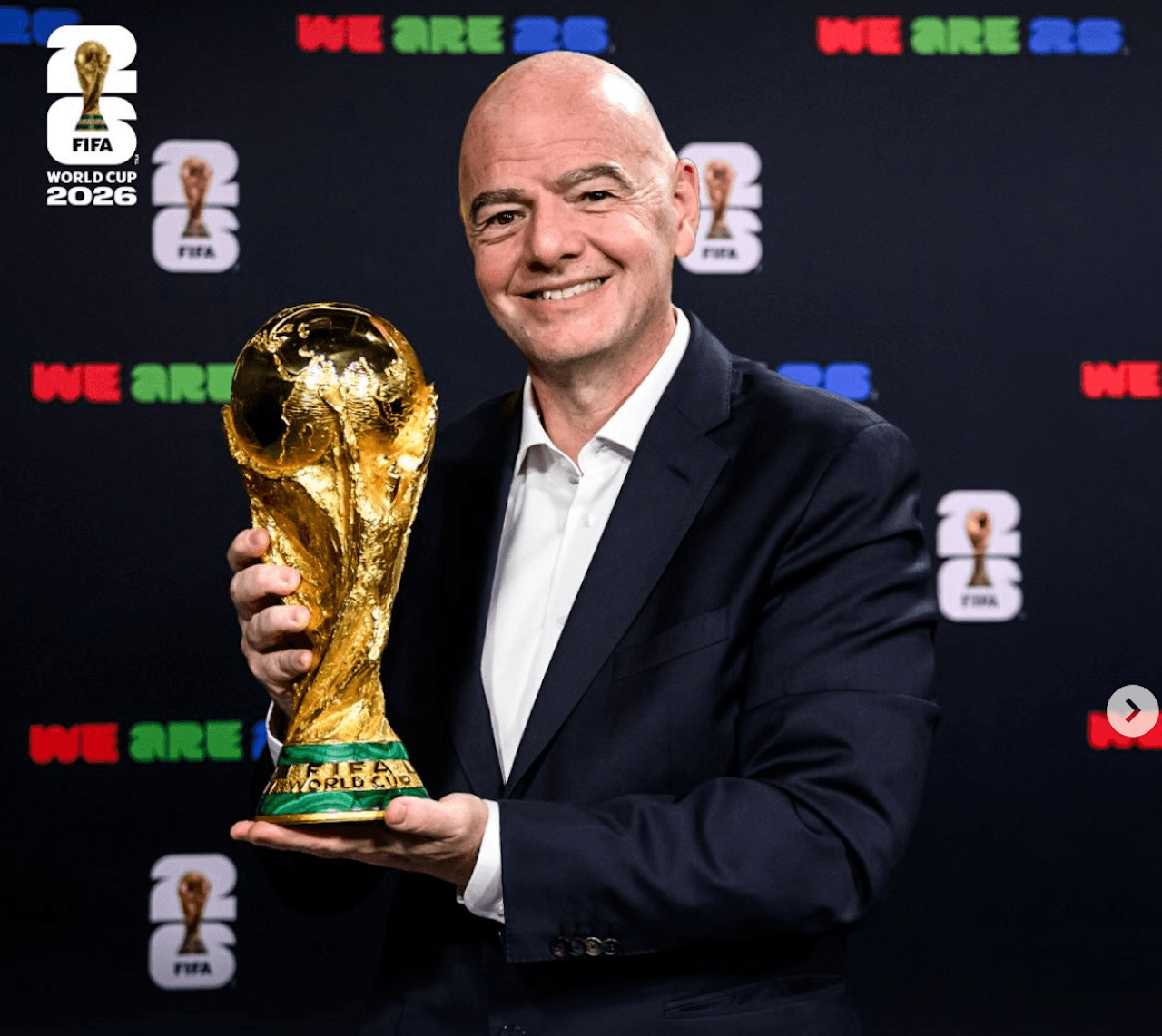 Calcio, al via il Mondiale della Vergogna di Donald Trump e Gianni Infantino - Gianni Infantino - Gay.it