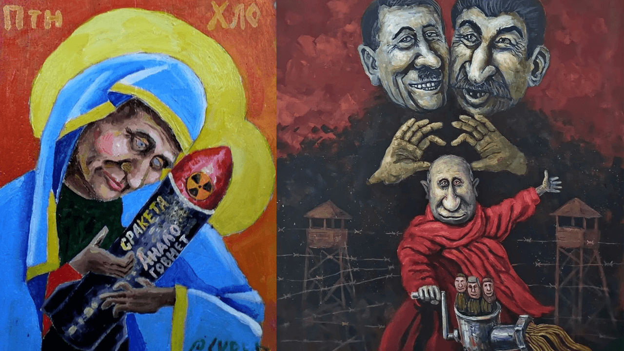 Ucciso Semen Skrepetsky artista russo che faceva satira anti-Putin - Semen Skrepetsky Opere Gay.it - Gay.it