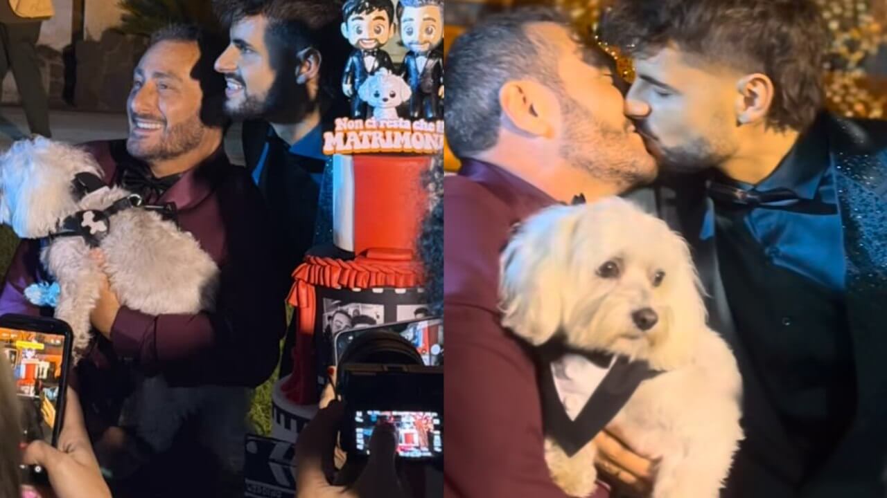 Claudio Insegno e Stefano Minotti si sono sposati