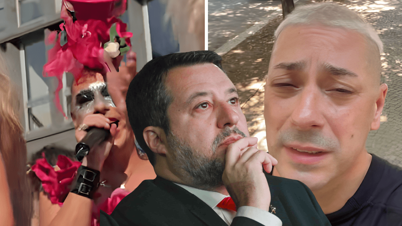 Lorenzo Pezzotti e Matteo Salvini