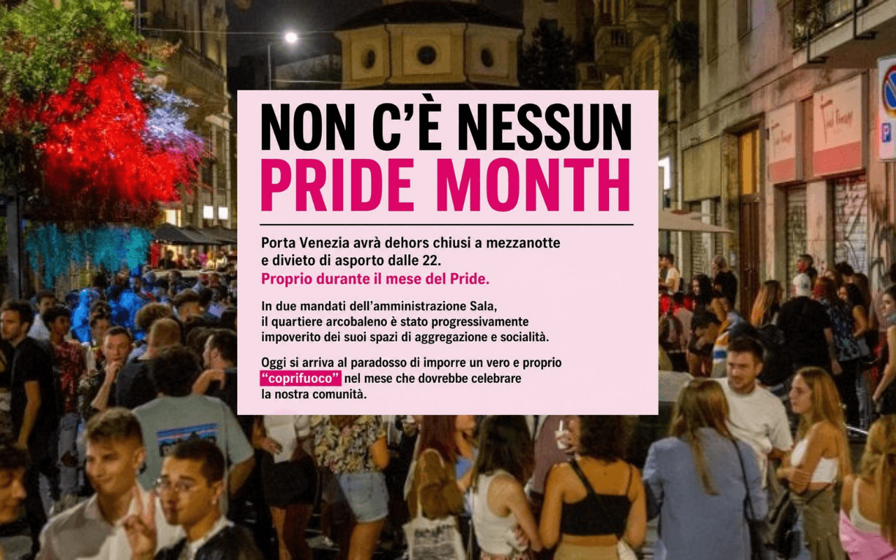 A pochi giorni dal Milano Pride, stretta movida anche a Porta Venezia