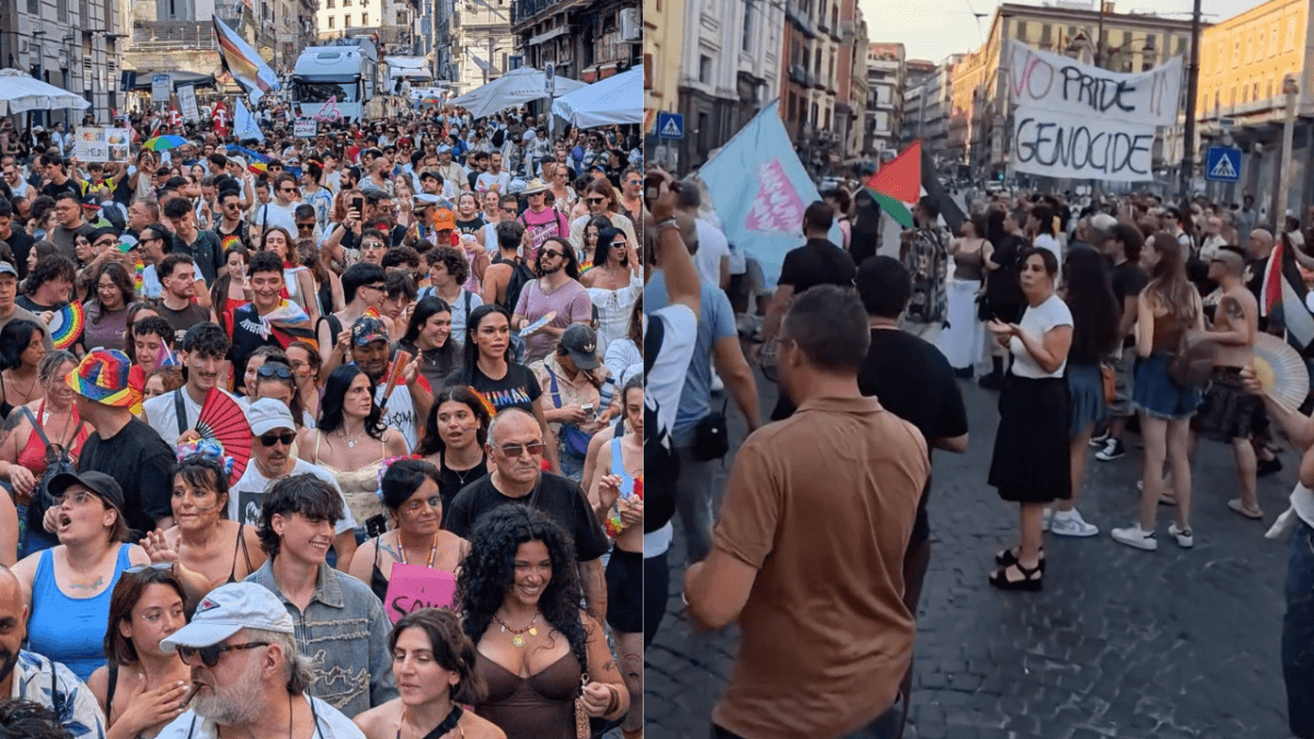Caos al Napoli Pride, scontro su Keshet e accuse incrociate tra Arcigay e Arrevutamm Pride