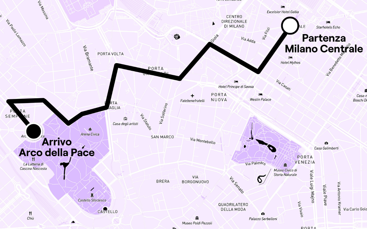 Il percorso del Milano Pride 2026
