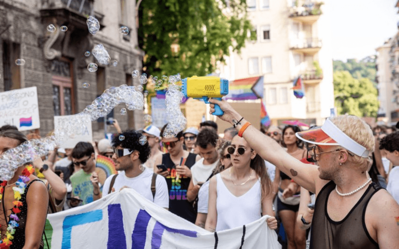 Vicenza Pride, foto IG di @alessandro.d.pozza @giulioviato @fotinediluha @azzu.studio