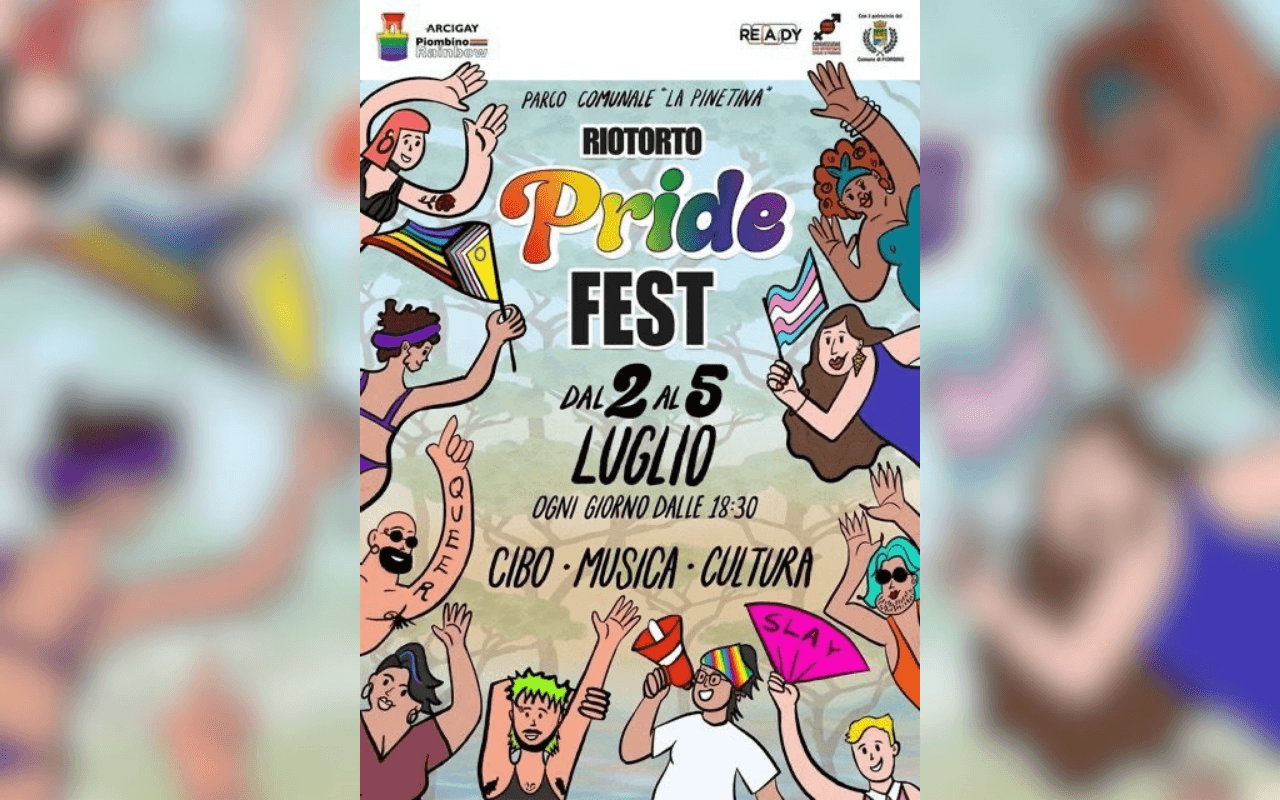 A Riotorto il Piombino Rainbow Pride Fest 2026: quattro giorni di cultura queer e diritti - riorto pride fest - Gay.it