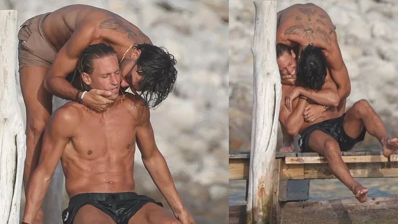 Spagna campione del mondo, outing a Ferran e Llorente: sono etero! - Ferran Torres Marcus Llorente Hola bacio outing etero - Gay.it
