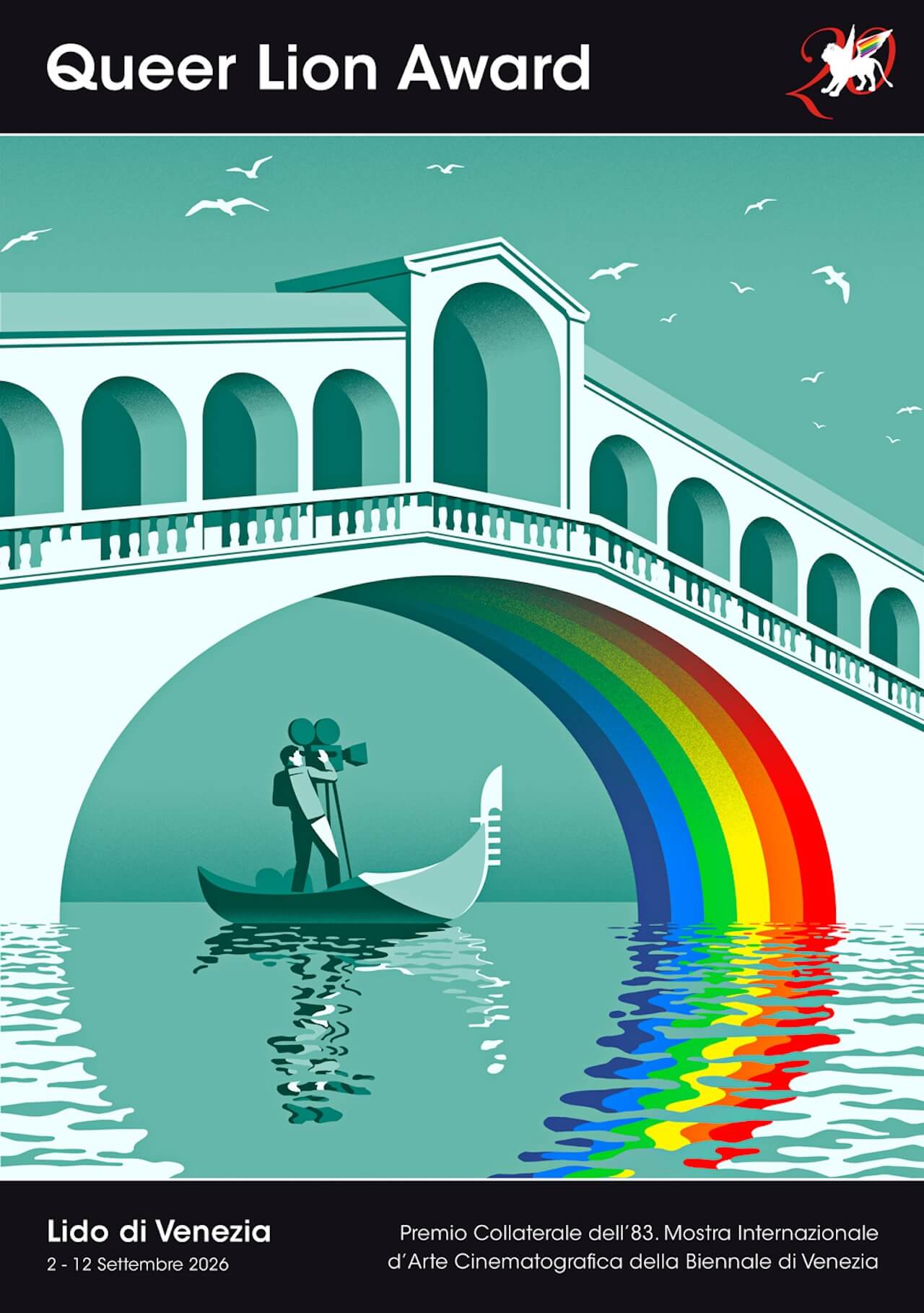 Venezia 2026, tutti i film in programma. Ci sono La Città dei Vivi e Guadagnino, assente Tom Ford. Omaggio a Derek Jarman - Queer Lion 2026 20esima edizione - Gay.it