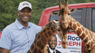 Rod Joseph, per il candidato repubblicano le giraffe dimostrerebbero che nasciamo tutti eterosessuali