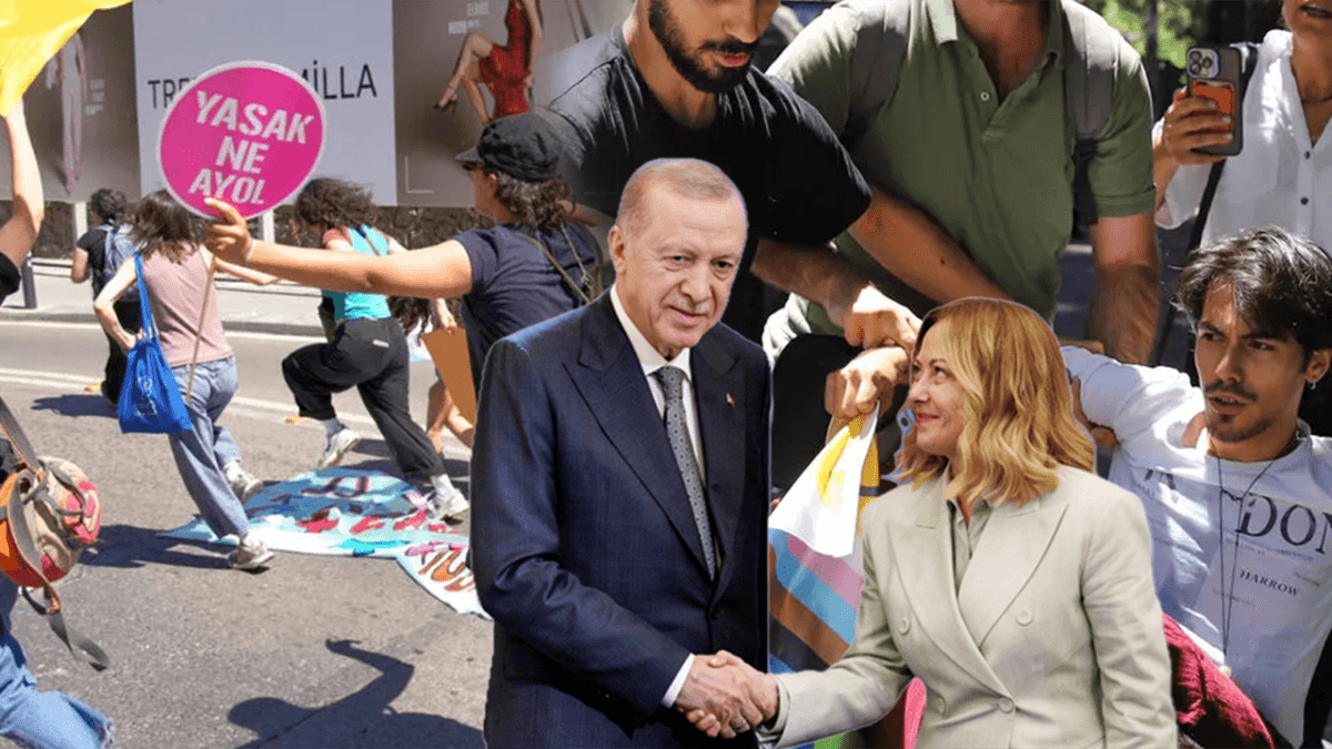 Turchia, arresti ai Pride mentre l'Italia compra droni da Erdogan - Turchia LGBT arresti Pride Istanbul Trans Erdogan Meloni - Gay.it