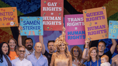 La Regina Maxima ha inaugurato il World Pride di Amsterdam. Più misure di sicurezza dopo l’attentato di Berlino