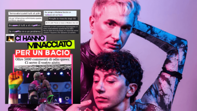 Oltre 5mila messaggi d’odio contro i CHROMATIC: “Omofobia e minacce per un bacio”, l’ondata dopo il Modena Pride
