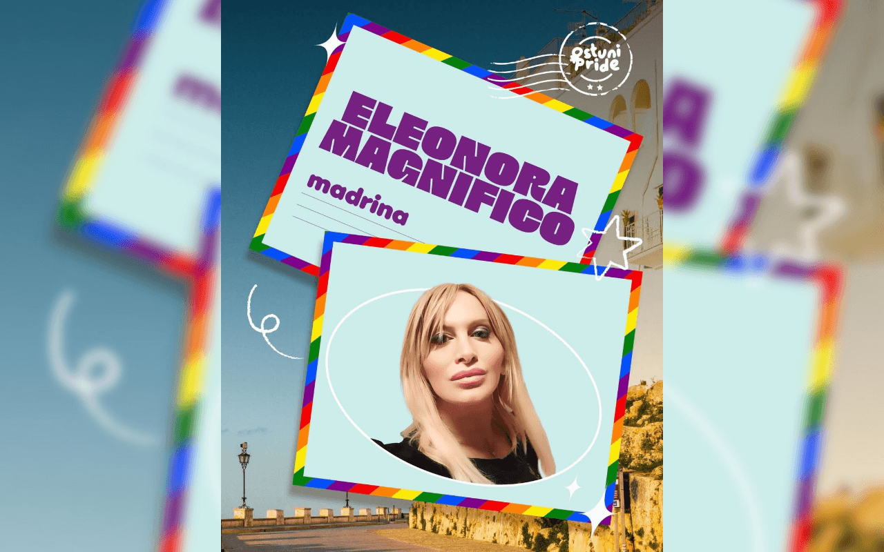 Eleonora Magnifico, madrina Ostuni Pride