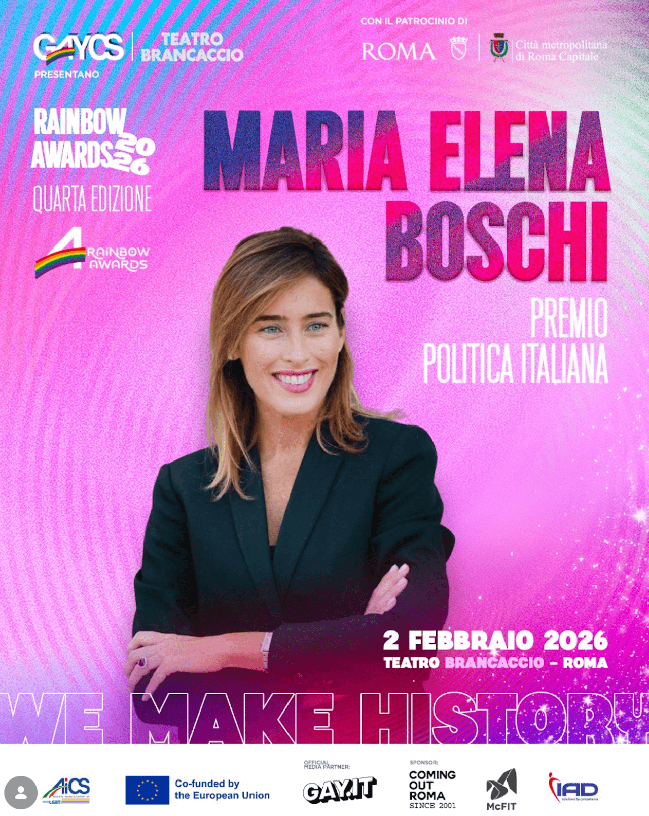 Rainbow Awards 2026, tutti gli ospiti e i premiati di una 4a edizione kolossal - Rainbow Awards 2026 - Gay.it